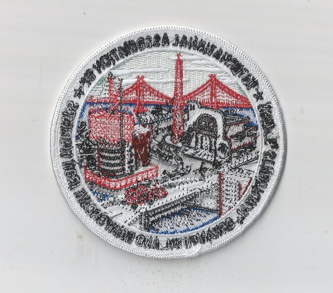 UNION IRONWORKERS Iron Workers International Association IW 4″ Sew on Patch