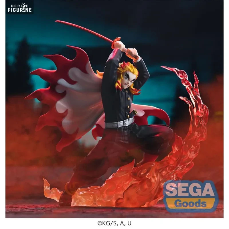 SEGA Demon Slayer: Kimetsu no Yaiba Kyojuro Rengoku Xross Link Figure