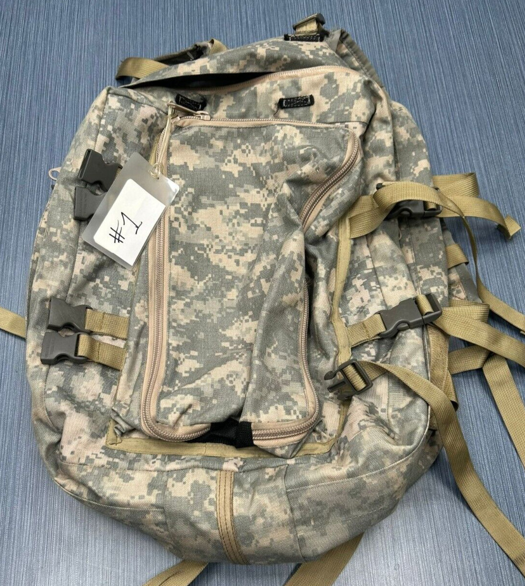 ACU Digital Camouflage USIA Water Resistant 9444CBR Backpack
