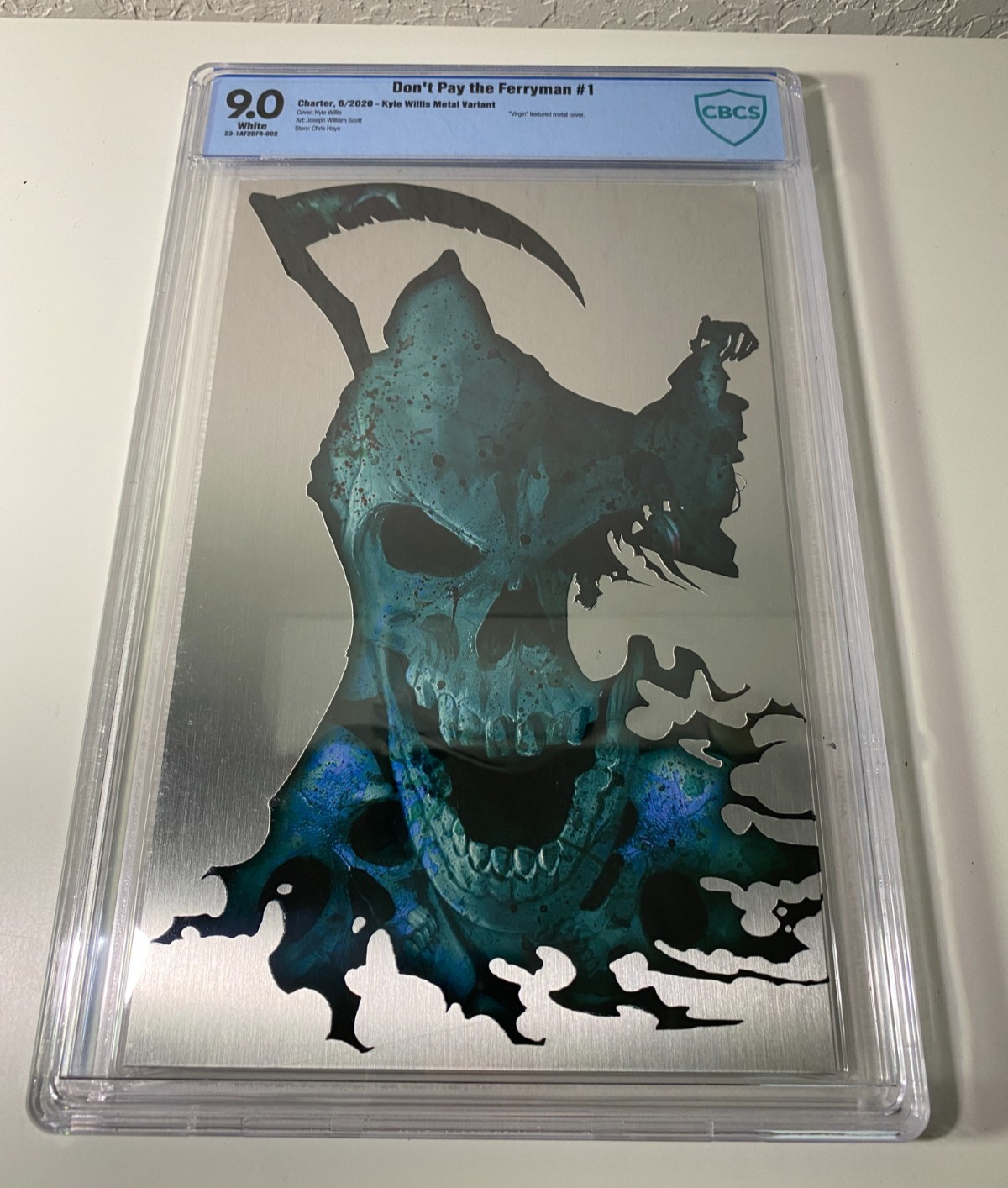 Don’t Pay The Ferryman #1 – Charter Kyle Willis Metal Exclusive Variant CBCS 9.0
