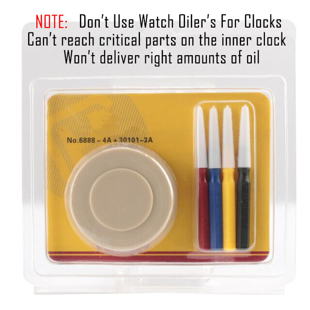 #1 BEST Clock Kit Specially Designed For Cleaning & Oiling All Your Clocks