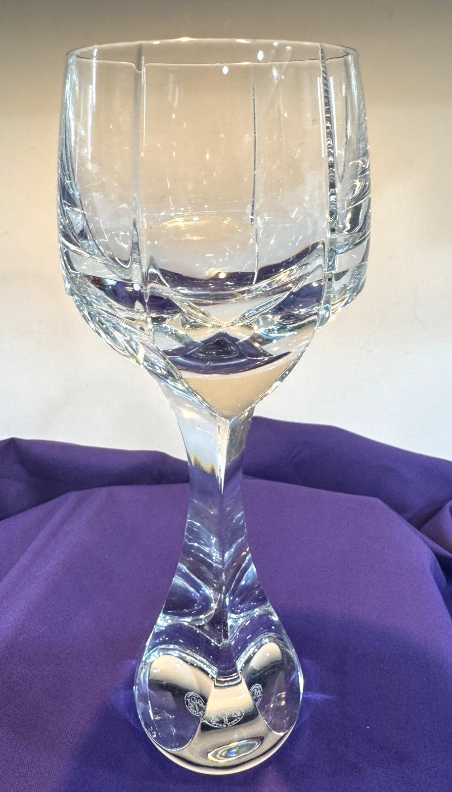 Baccarat Neptune Claret Wine 7 3/4 inch Glass (s) MINT & Guaranteed