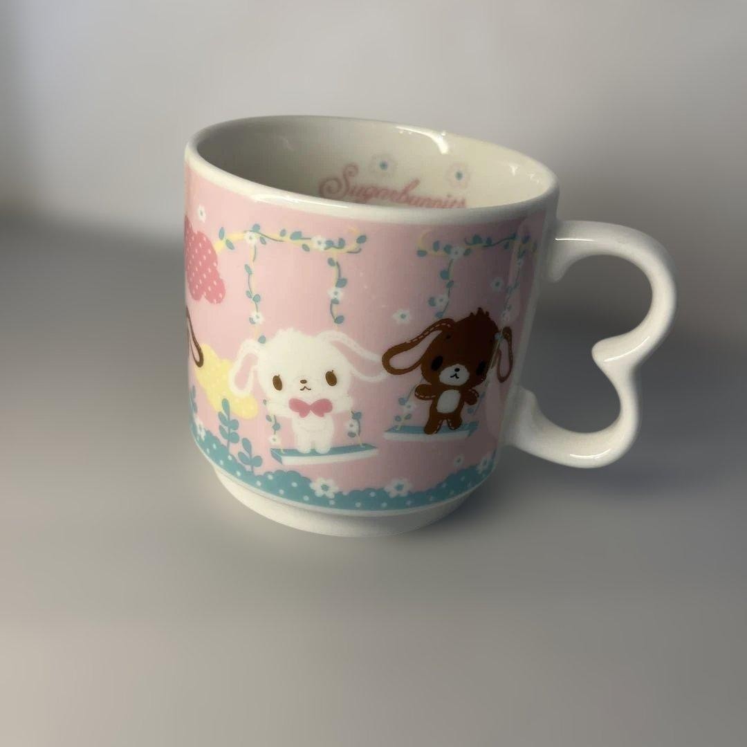 Sanrio Sugar Bunnies Mug, Retro 2009, Near Mint, 14+ for Adults