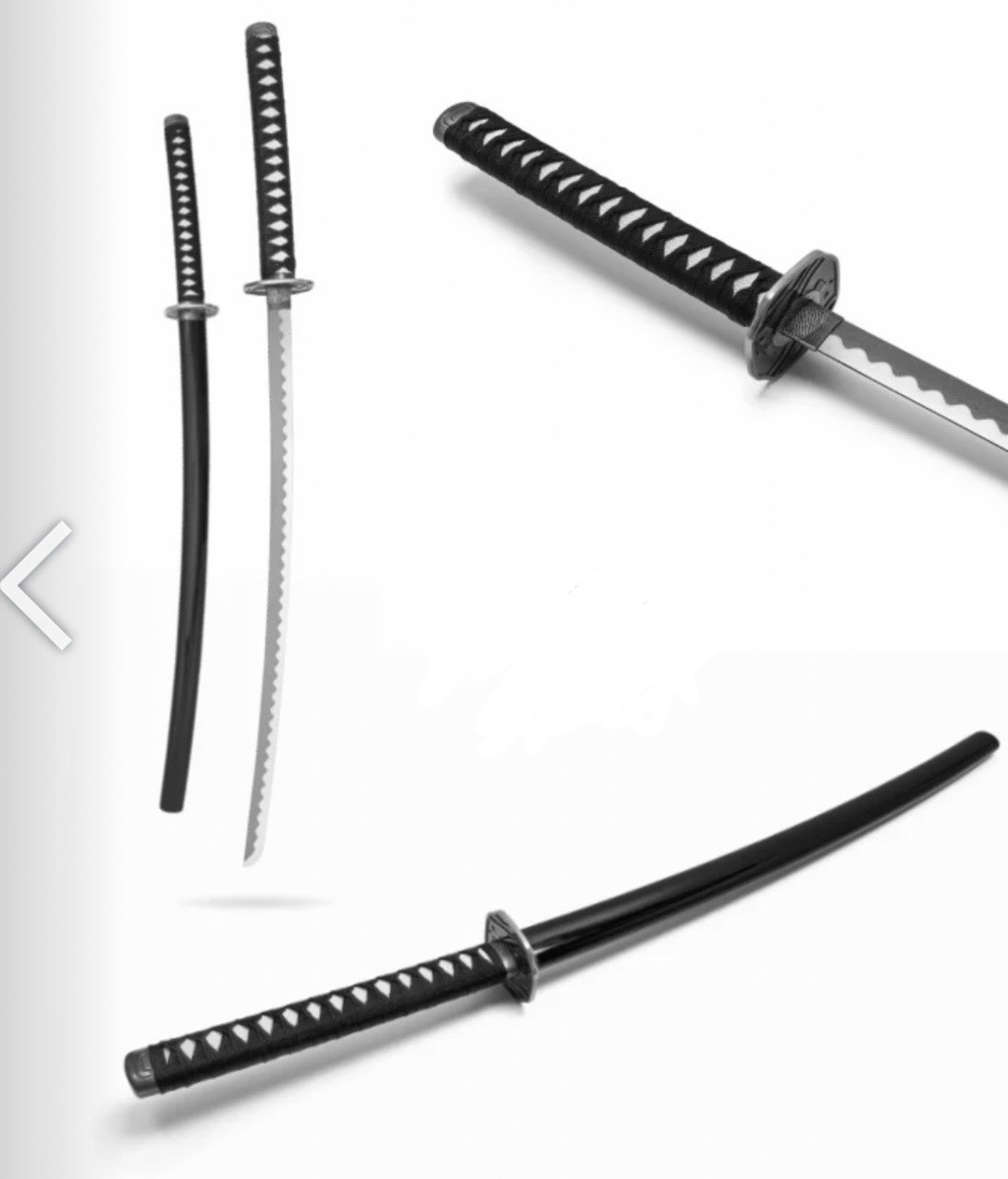 Enten Enchanted Blade In Kagurabachi Katana Sword & Sheath Metal 38”Full Size
