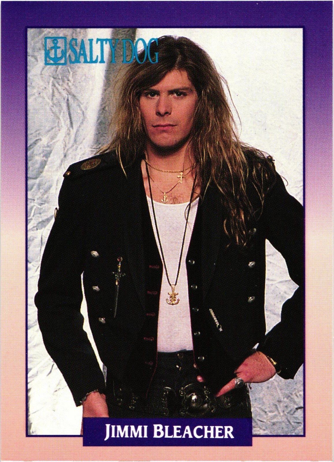 Rock Cards Series 1 #160 Jimmi Bleacher Single Card 1991 Brockum