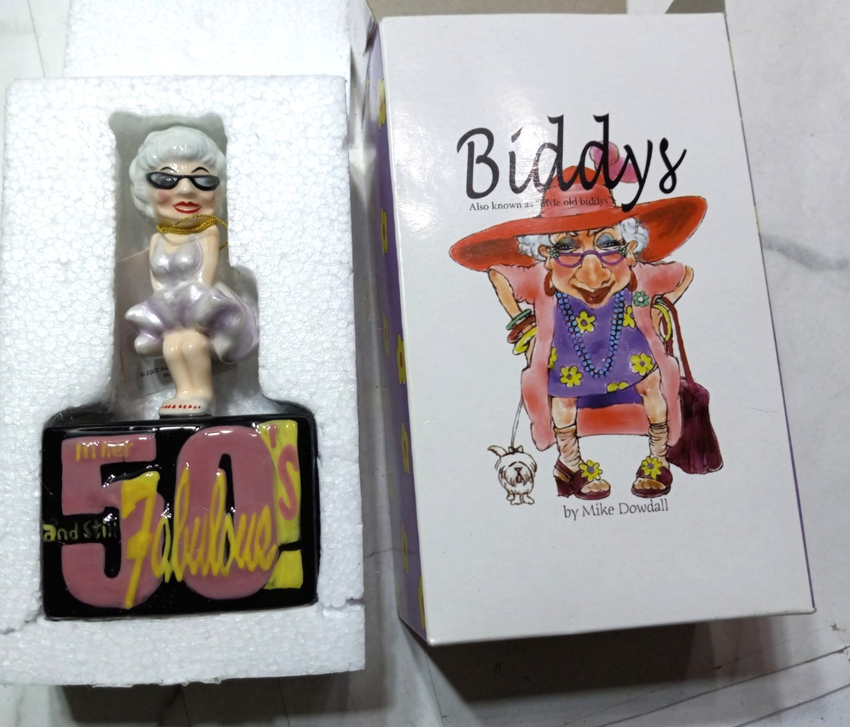 Westland Giftware 2007 Biddys Figurine #12843 In Her 50’s And Still Fabulous