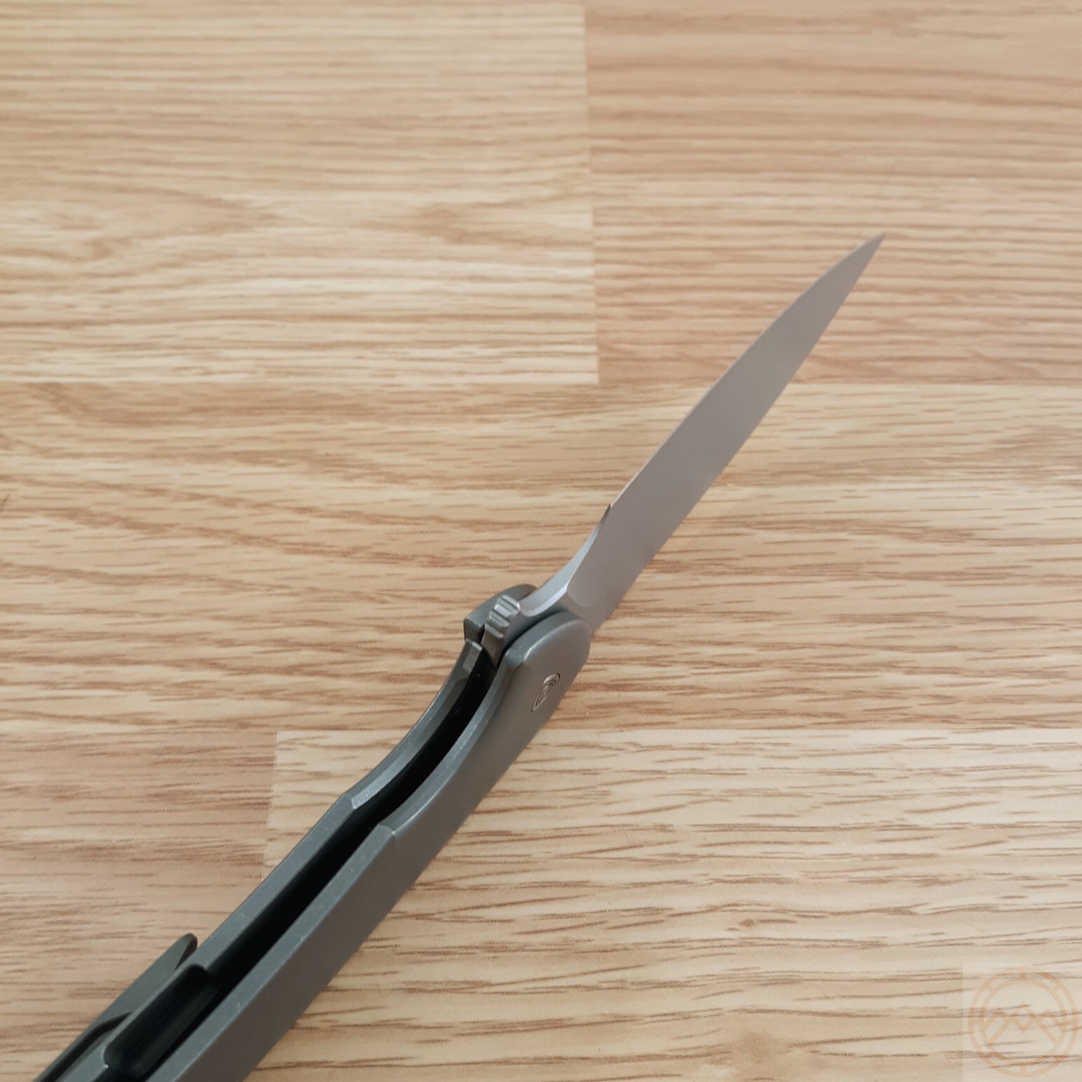 Ferrum Forge Knife Allurus Sw Folding Knife CPM 20CV Steel Blade Titanium Handle