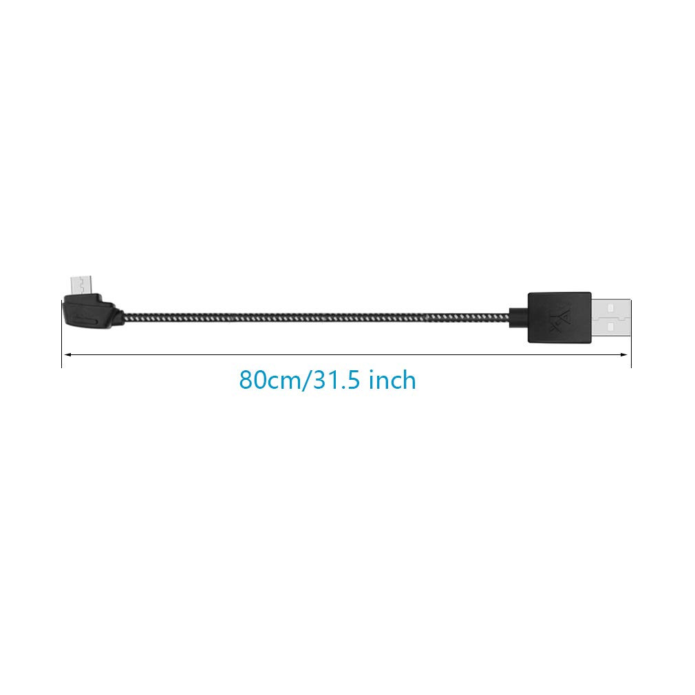 Hanatora USB Charging Cable for DJI Mavic Mini Pro Air Spark Remote Controller