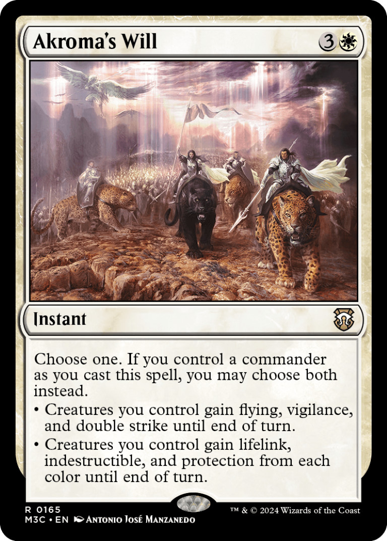 MTG Commander – Modern Horizons 3 – A to M – Near Mint