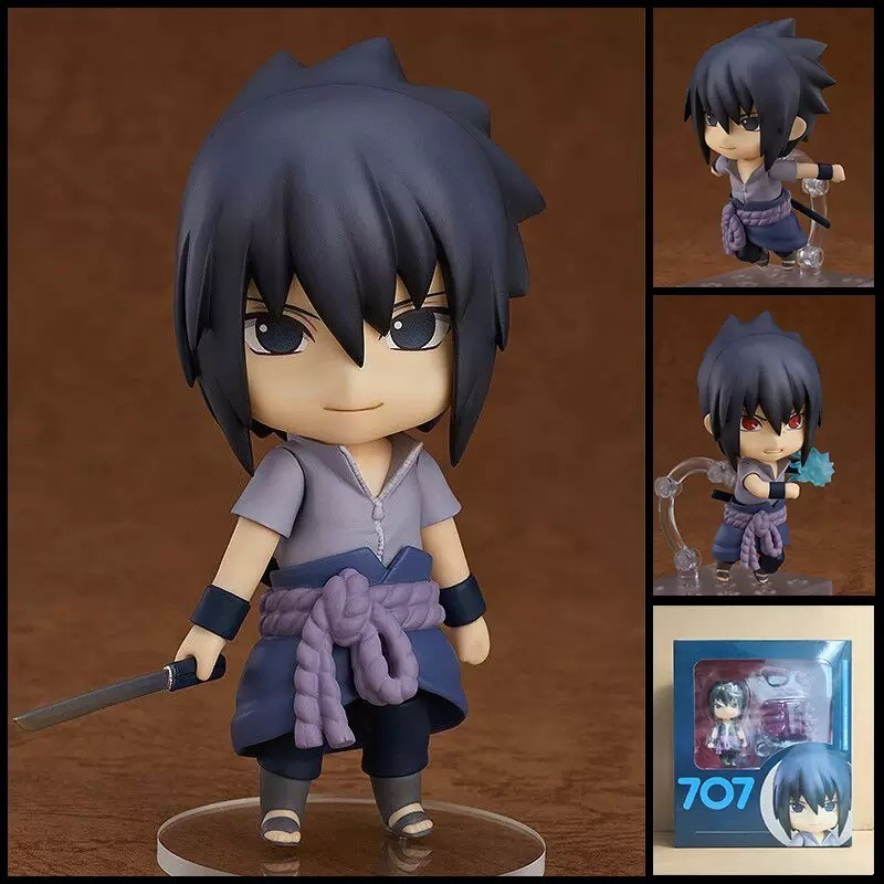 Nendoroid 707 Sasuke Uchiha Naruto Shippuden Anime Figure Good Smile Company GSC