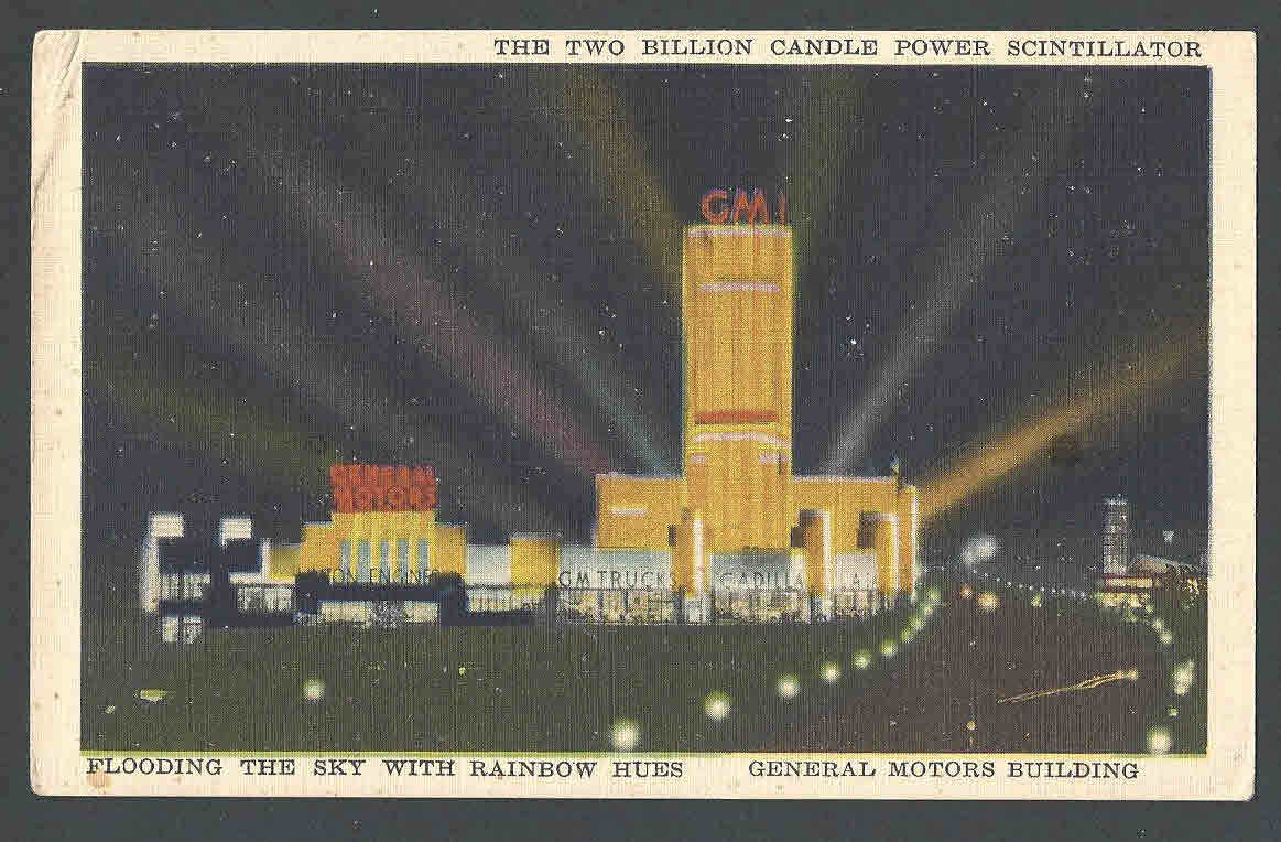 1933 PPC* Worlds Fairs & Expos Chicago Century Of Progress The Two See Info