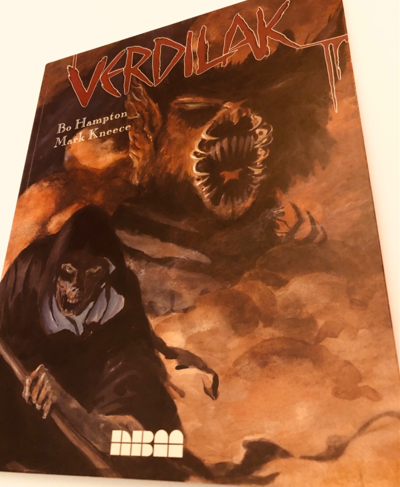 VERDILAK By Bo Hampton & Mark Kneece Horror/Fantasy Graphic Novel Softcover NEW