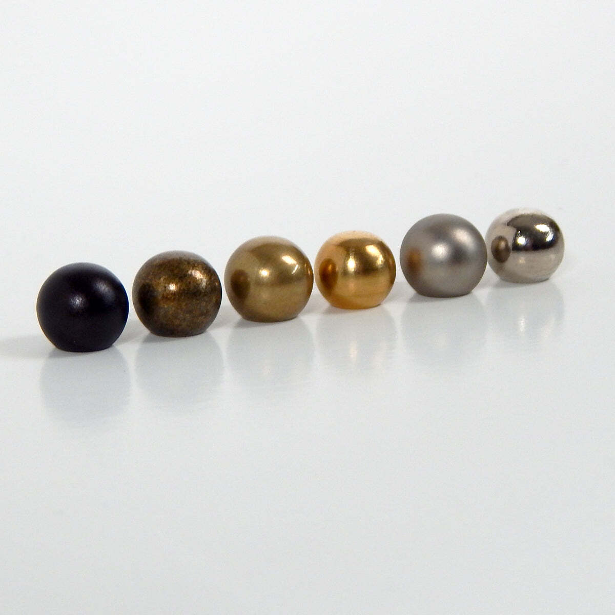 Pair of Solid Brass Round 8/32 Thumb Nuts for Lighting Repair