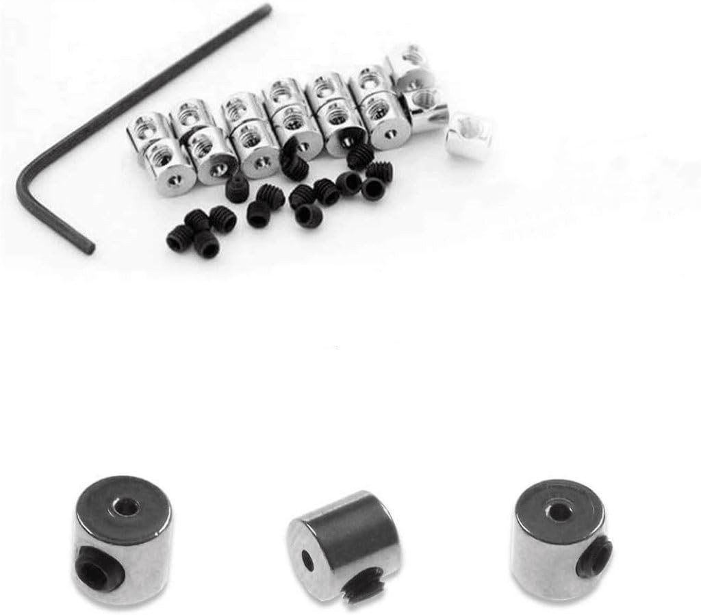 120 Pcs Pin Locks Backs Locking Clasp Bulk with Wrench, 6 x 5 mm, Silver