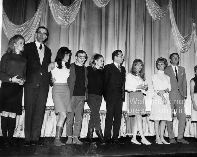 Catherine Deneuve Christopher Lee Raquel Welch Woody Allen Photo 8×10 London 197