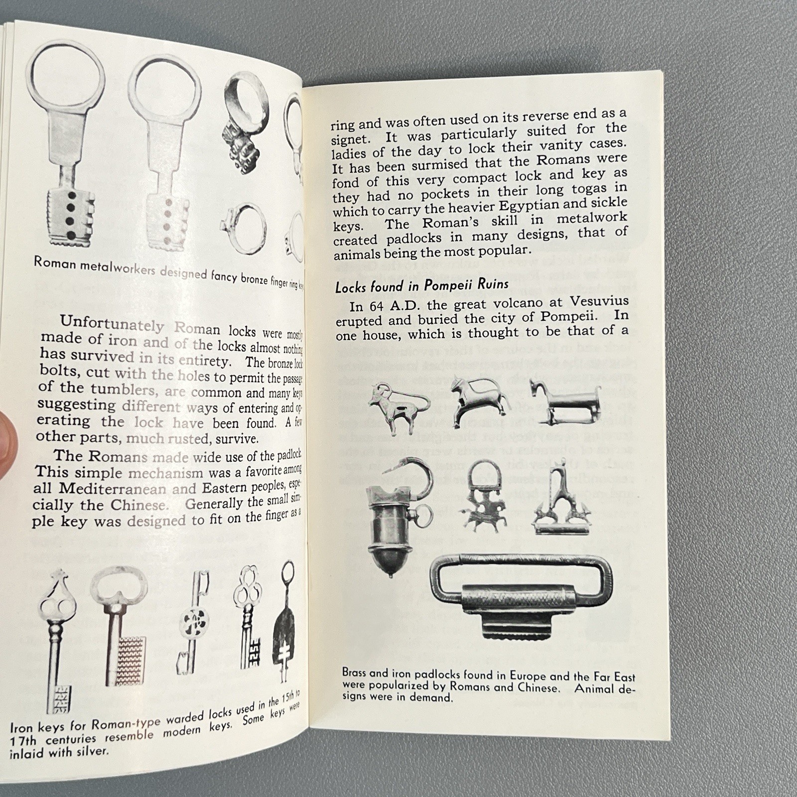 Vtg Yale Towne History Locks Booklet Locksmith Lockpicking Pin Tumbler Diagrams