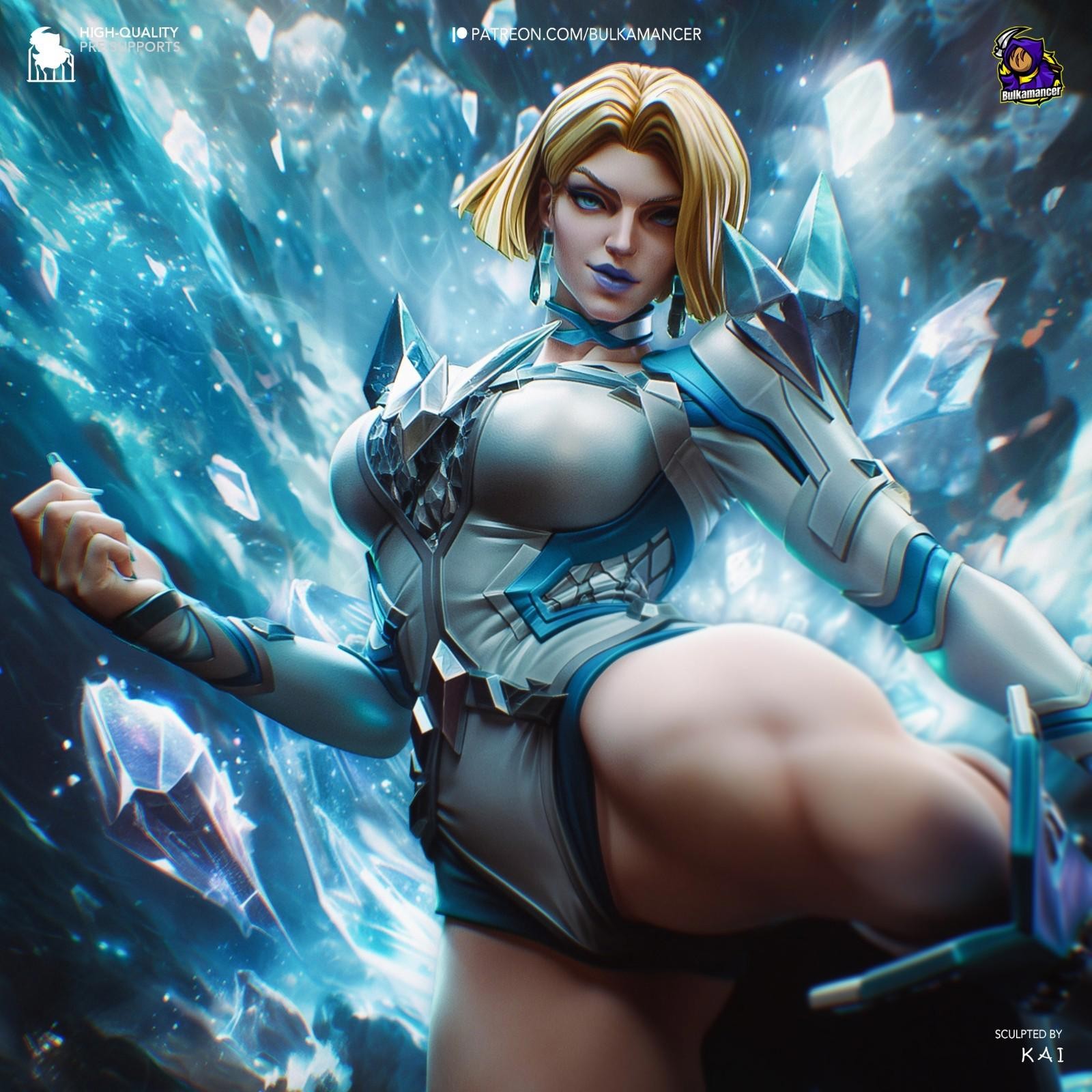 Emma Frost – Marvel | UNPAINTED | 1/8 Scale Resin Kit