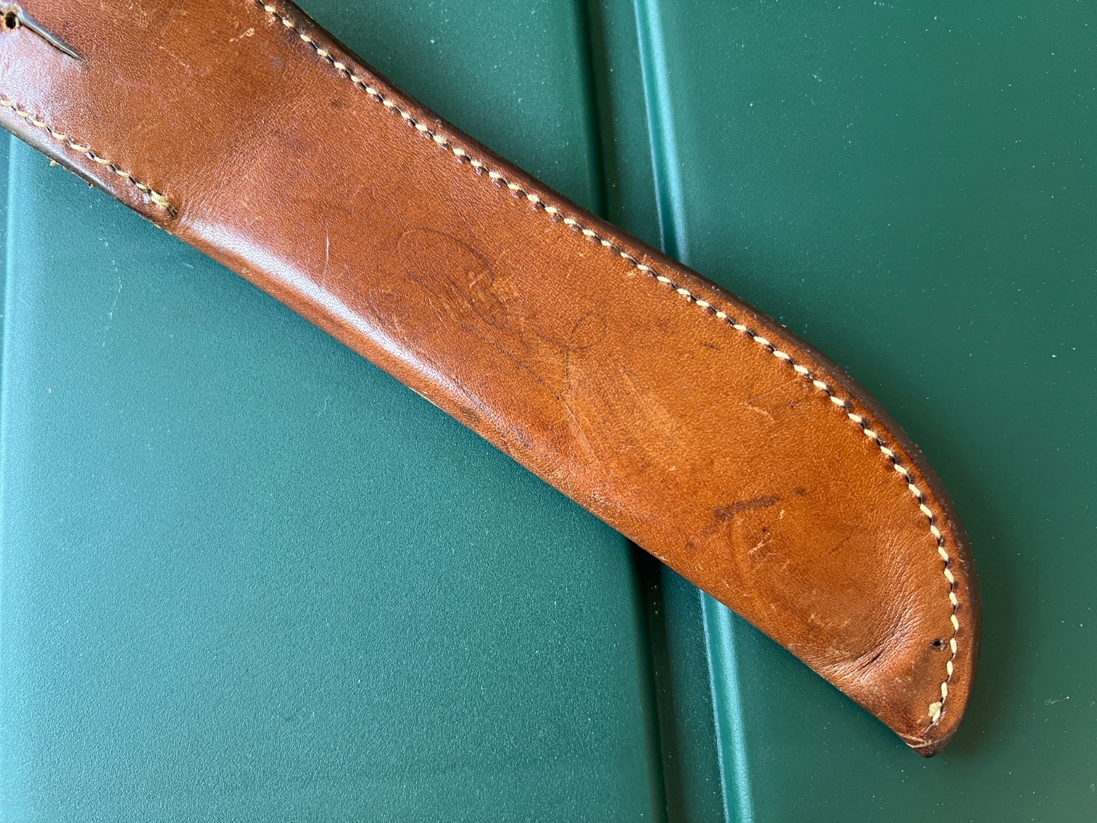Ka-Bar KaBar Knives Brown Leather Sheath ONLY