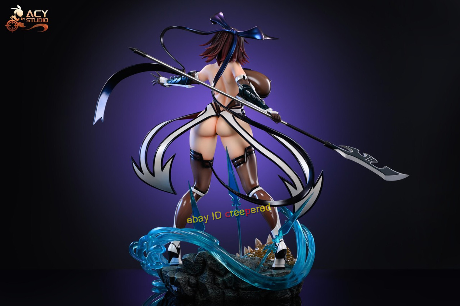ACY studio Shiranui Mizuki Action Taimanin 1/4 Resin Painted Statue Cast off