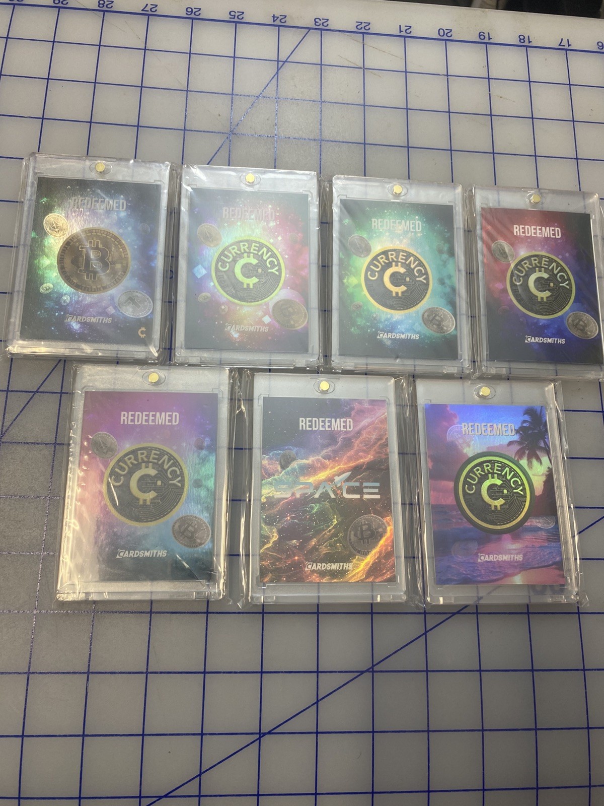 Cardsmiths Currency Series 1-5, Space and Summer series Redeemed Redemption Set