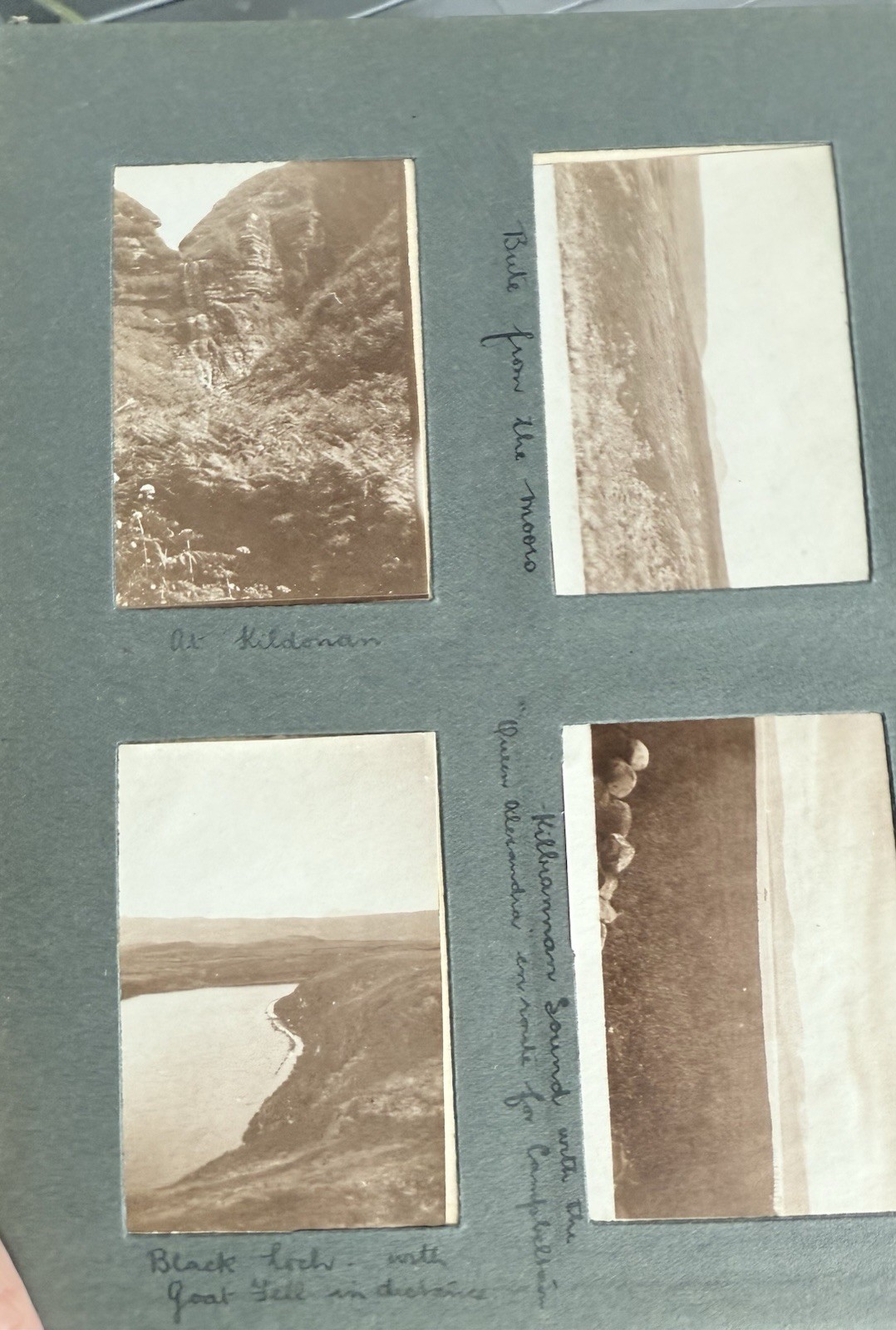 VTG Isle Of Arran Scotland 1920s Photo Album Lochs Glasgow Pladda Kildoran A360
