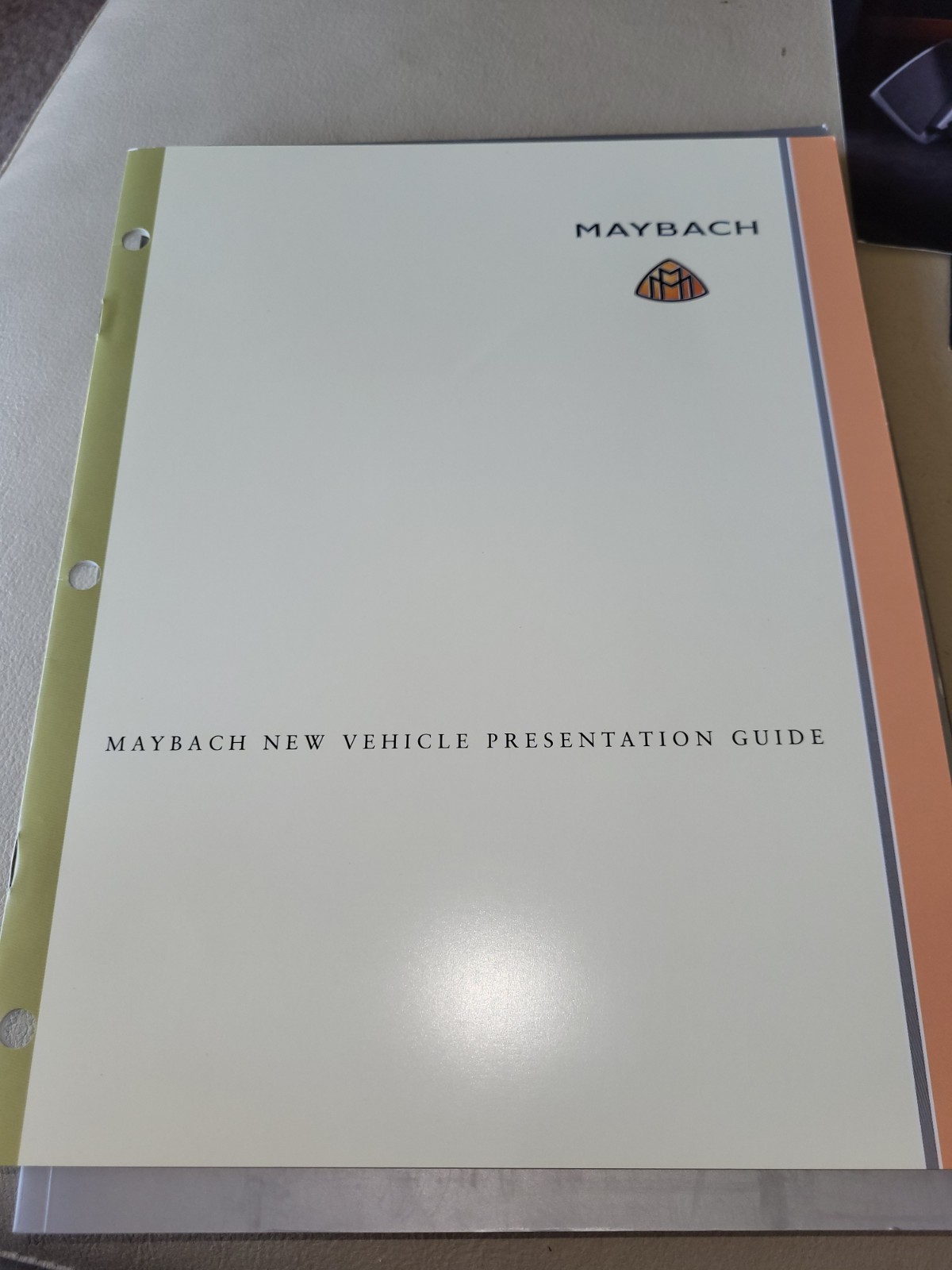 2003 MAYBACH 57-62 5-Piece Collectible Mercedes-Benz Dealership Sales Brochures