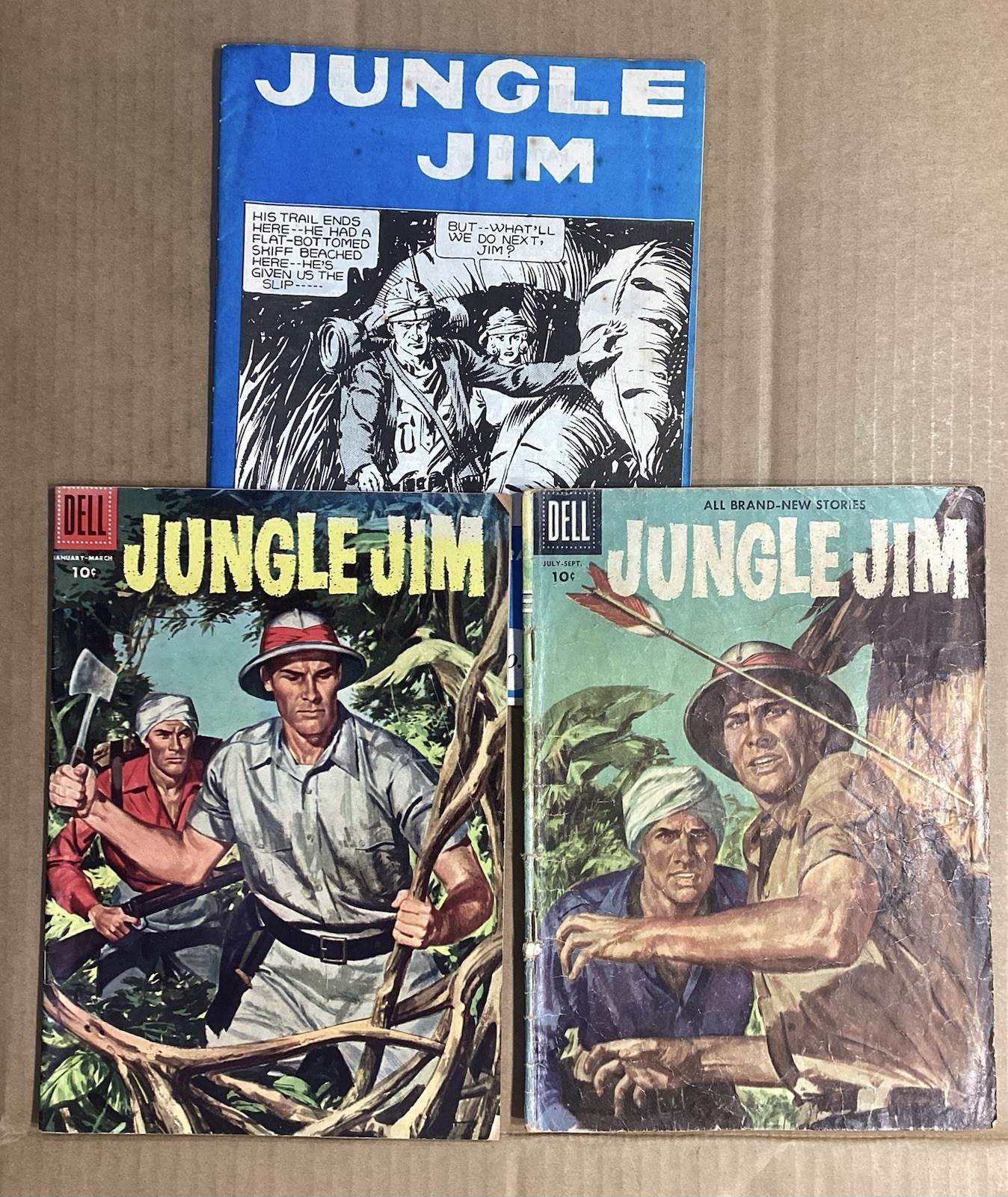 Jungle Jim Lot ~ Dell # 7 & 9 and Street Enterprises #1 Alex Raymond