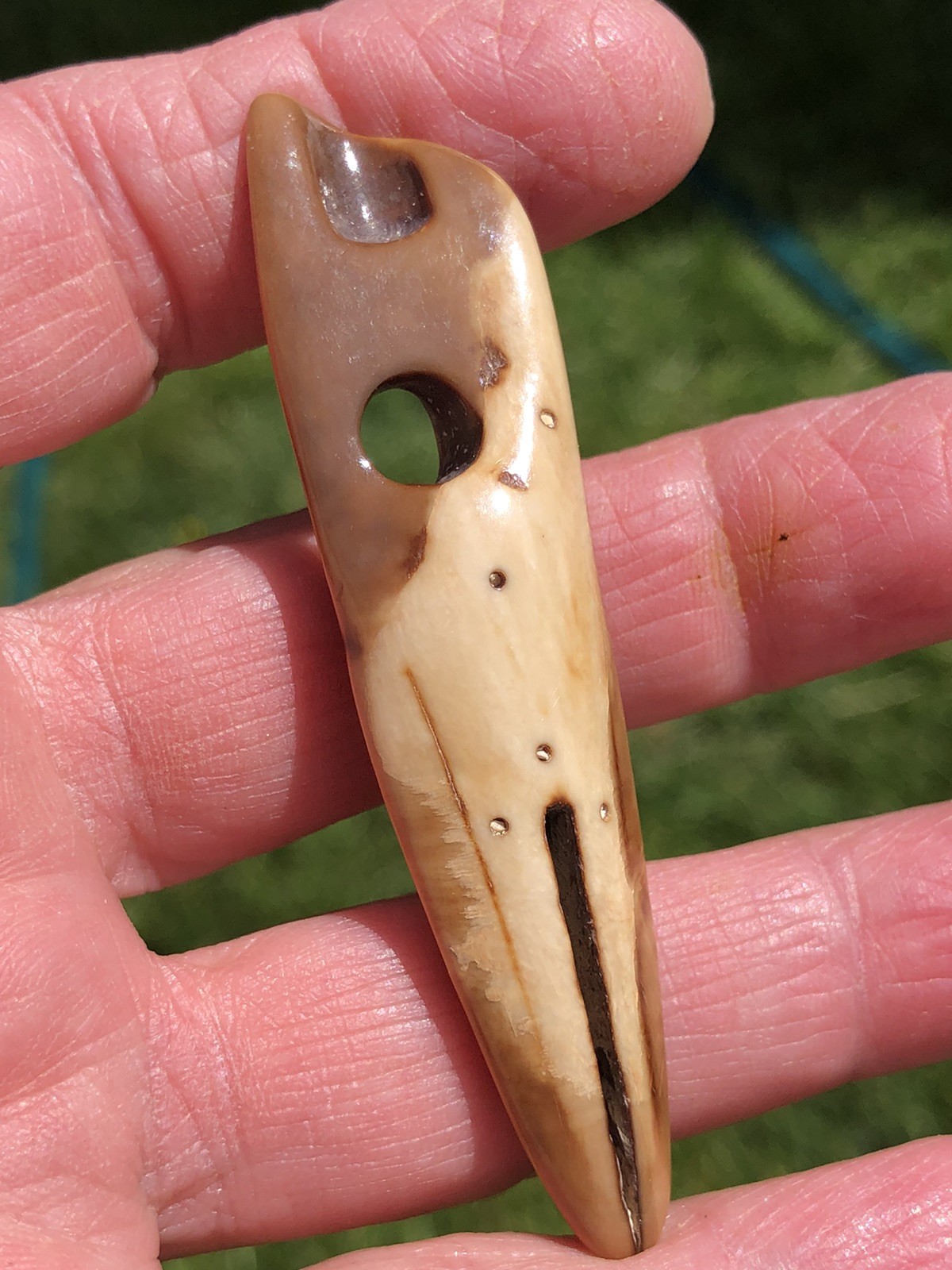 Inuit Toggle Harpoon Point Artifact – Bering Sea Alaska #104