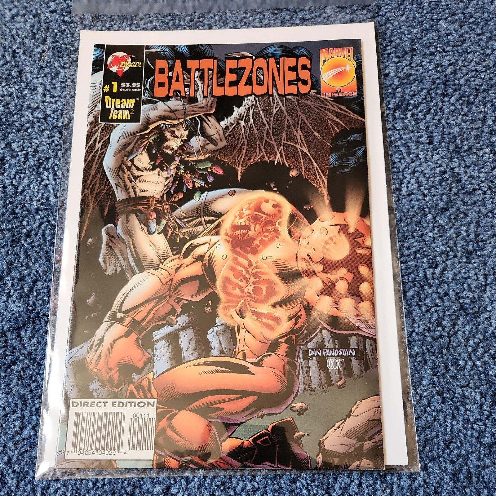BATTLEZONES DREAM TEAM 2 Malibu & Marvel Comics 1996 Multiple Artists