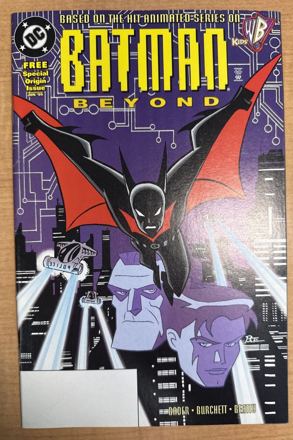 Batman Beyond #1 – Rick Burchett FCBD 1st App Batman Beyond (DC 1999) • NM