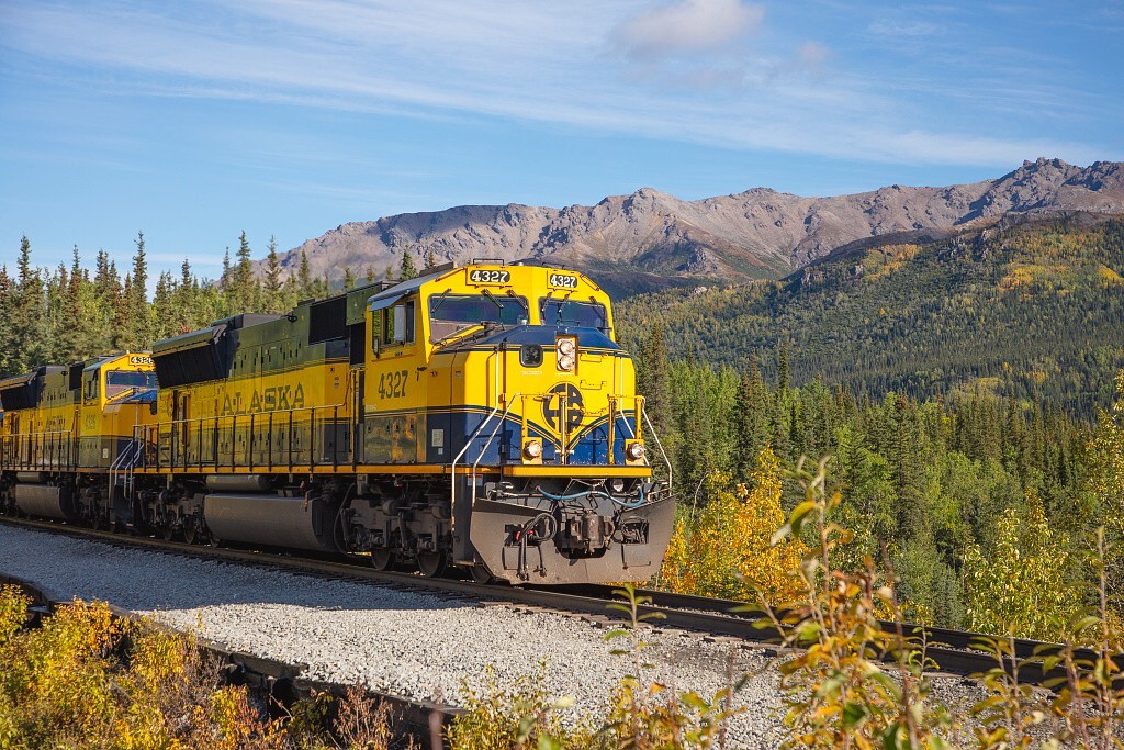 Alaska Railroad EMD SD70MAC September 2023 5 x 7 Photo