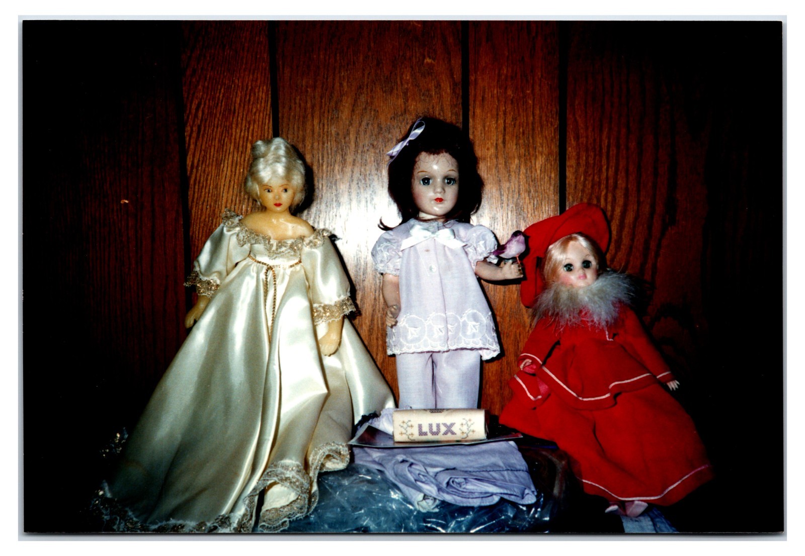 Vintage Original 1990s- Dolls Collection – Snap Shot Photo (5in X 3.5in)