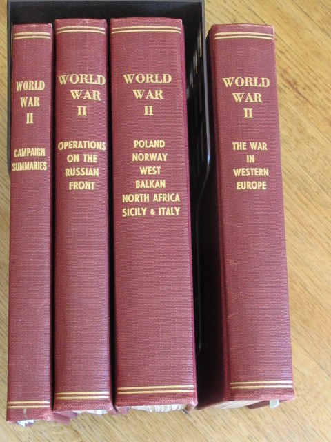 West Point: Set of 4 WWII Training Manuals, USMA Dept of Art and Eng. VG Cond