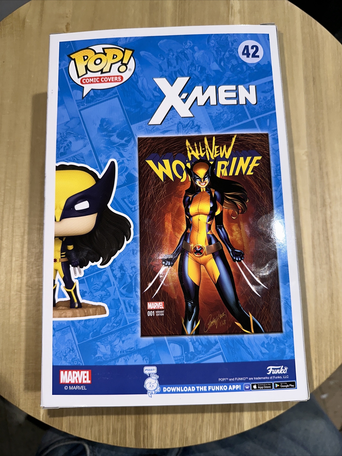 Funko Pop! #42 Comic Covers with Case Marvel X-Men Wolverine