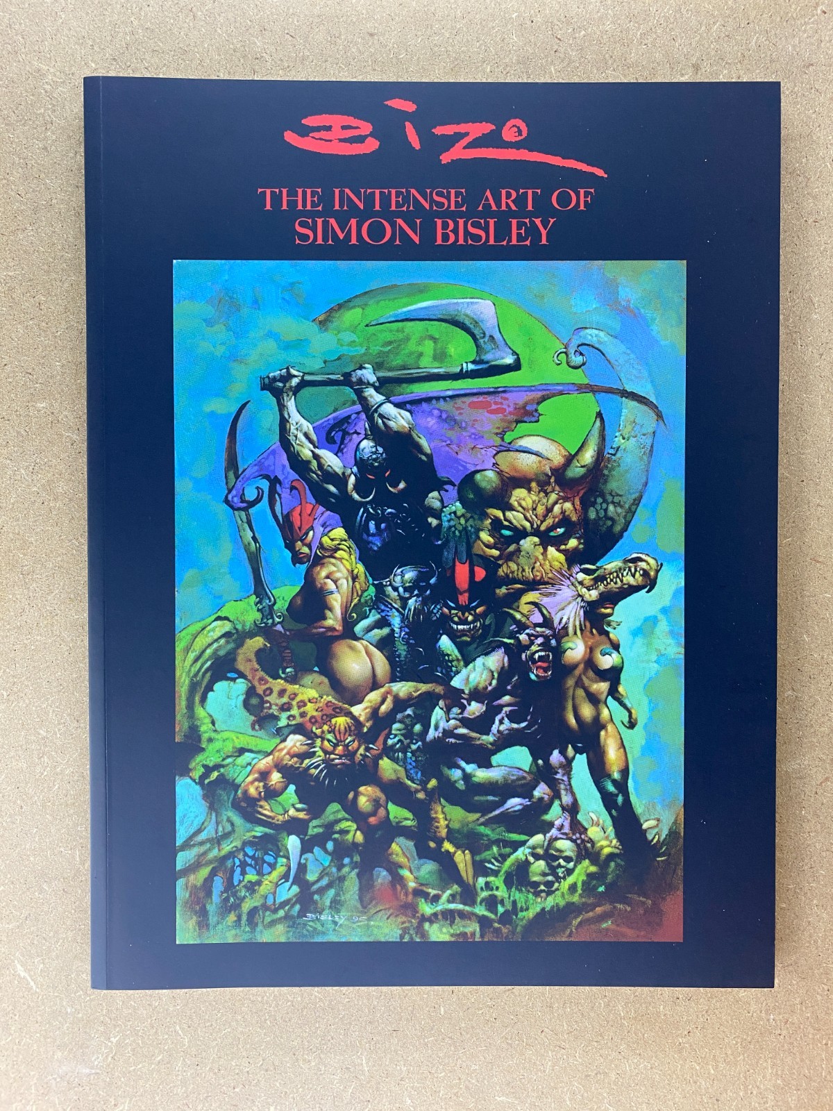 BIZ THE INTENSE ART OF SIMON BISLEY 1997 1ST PRINT VEROTIK MINT