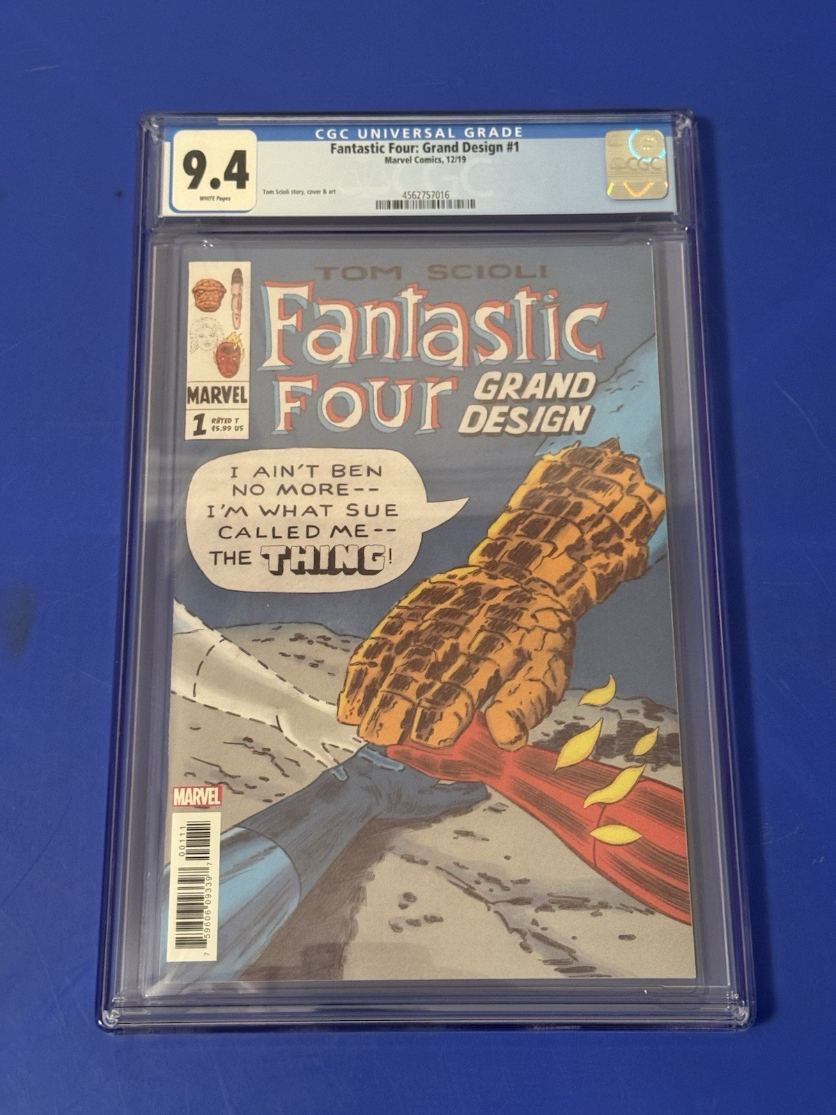 Fantastic Four GRAND DESIGN #1 CGC 9.4 Scioli Main Cover A Marvel Comic 2019
