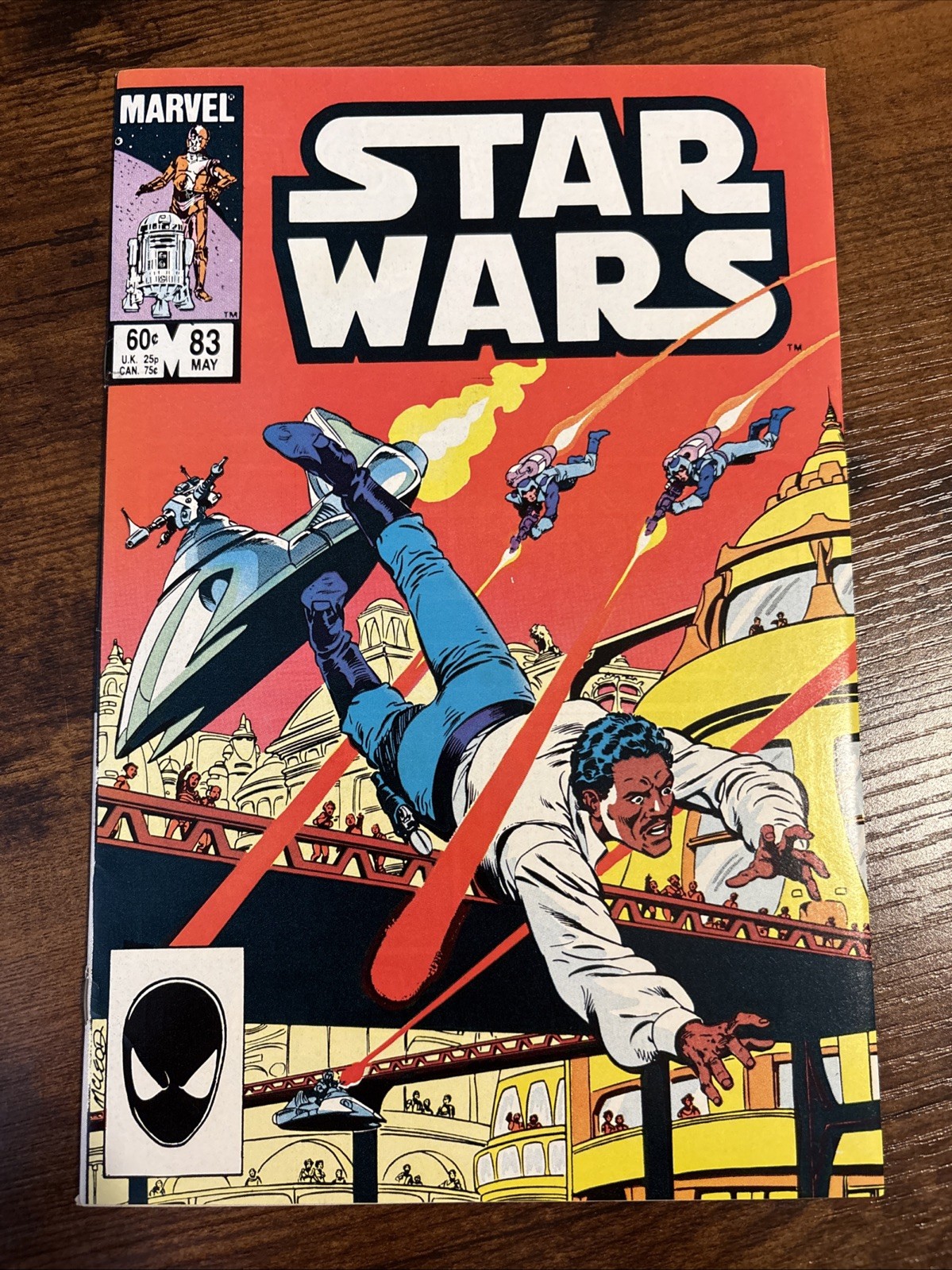 Star Wars #83 Lando Calrissian Marvel 1984