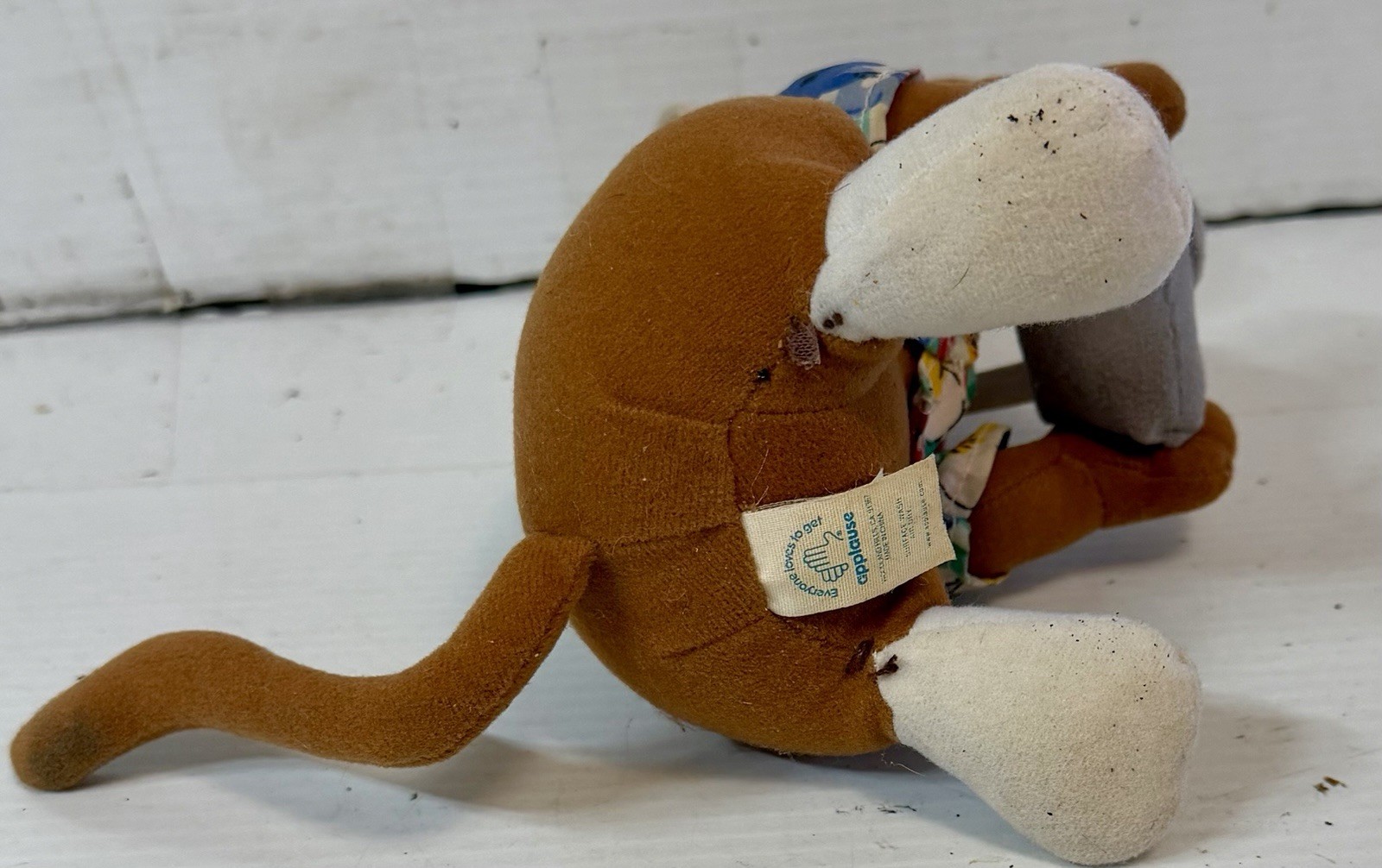 Vintage 8″ Scooby-Doo Plush Sitting Applause Co Voyeur Camera Man Tourist Rare