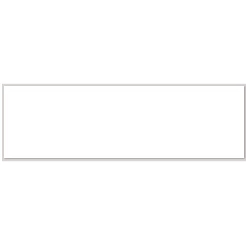 Blank 2.75×8.25 Inch White Vinyl Bumper Magnet Magnetic Material