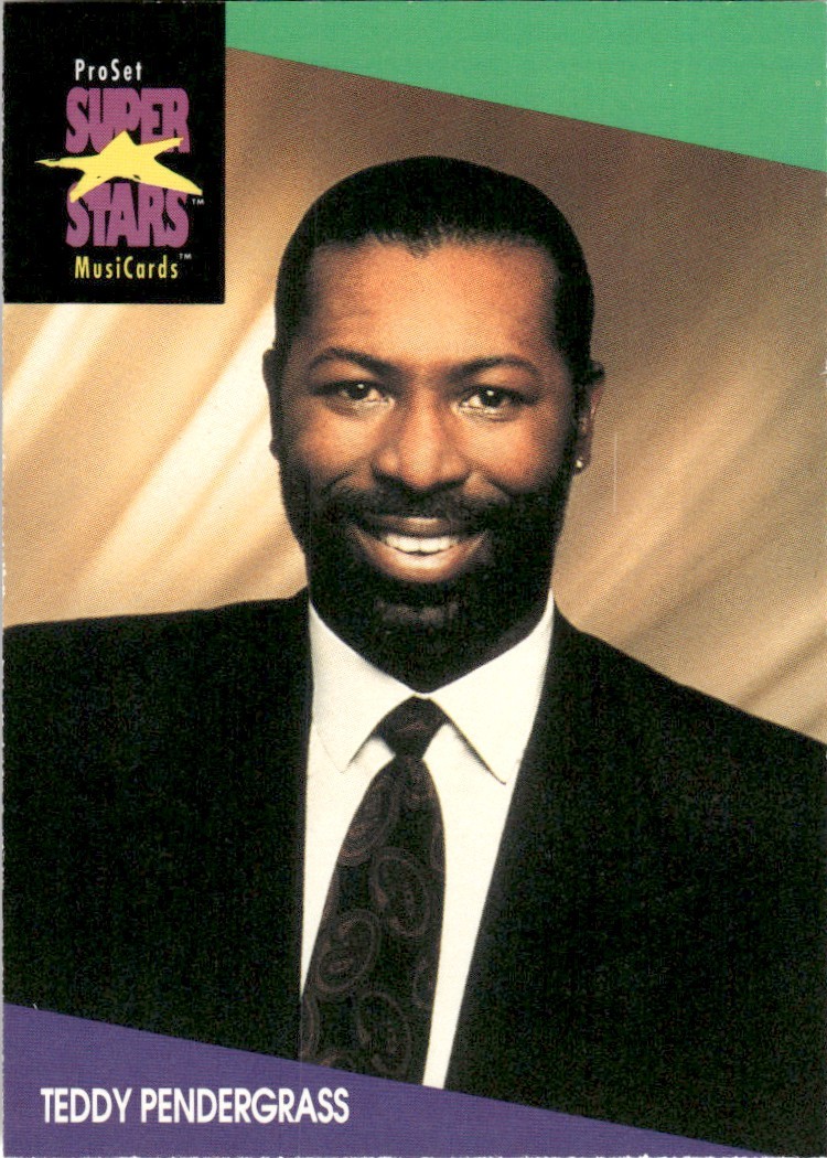 1991 ProSet Super Stars MusiCards Rock Pop Rap Teddy Pendergrass Set Break #131