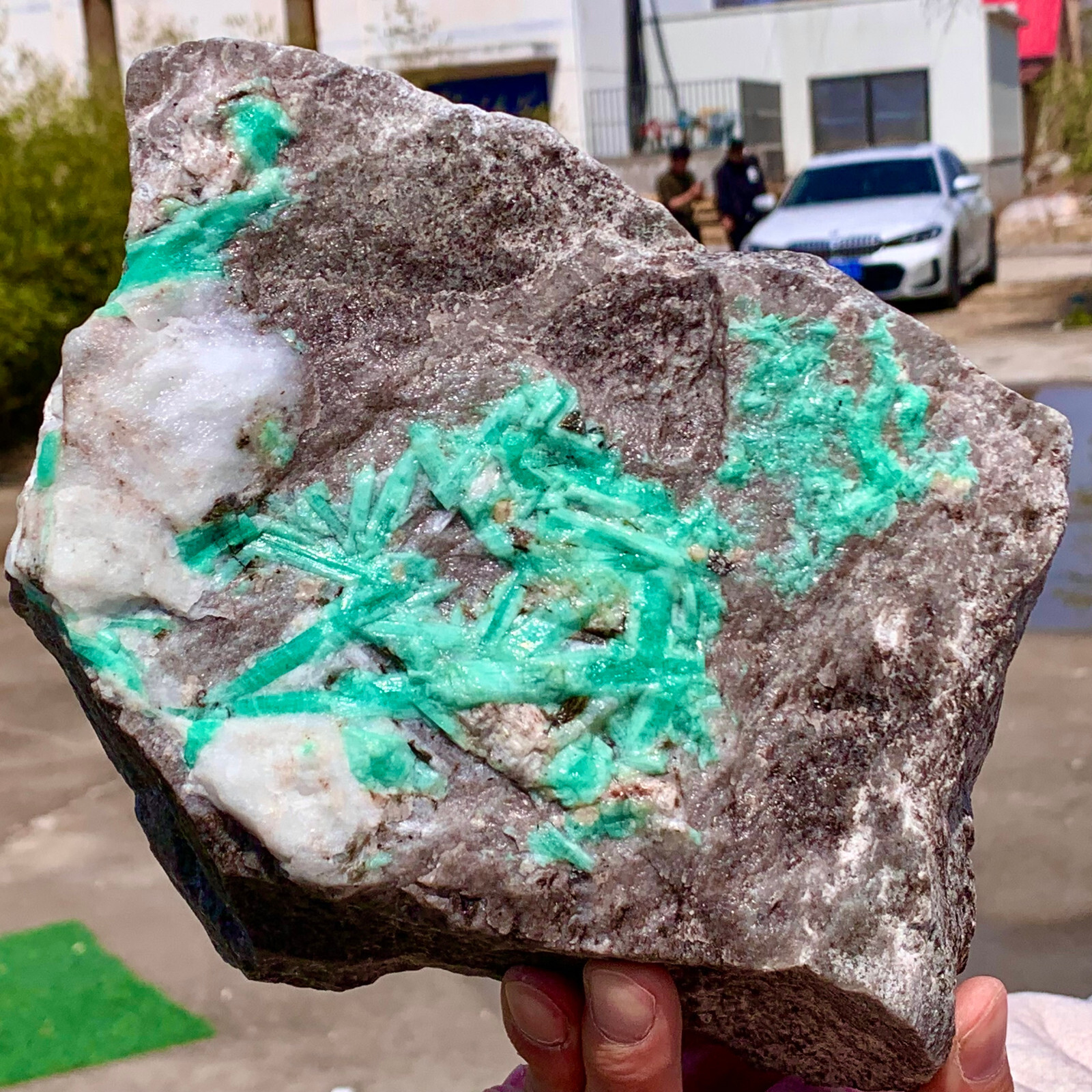6.14LB Natural Rare Emerald Gem Crystal Mineral Specimen/China