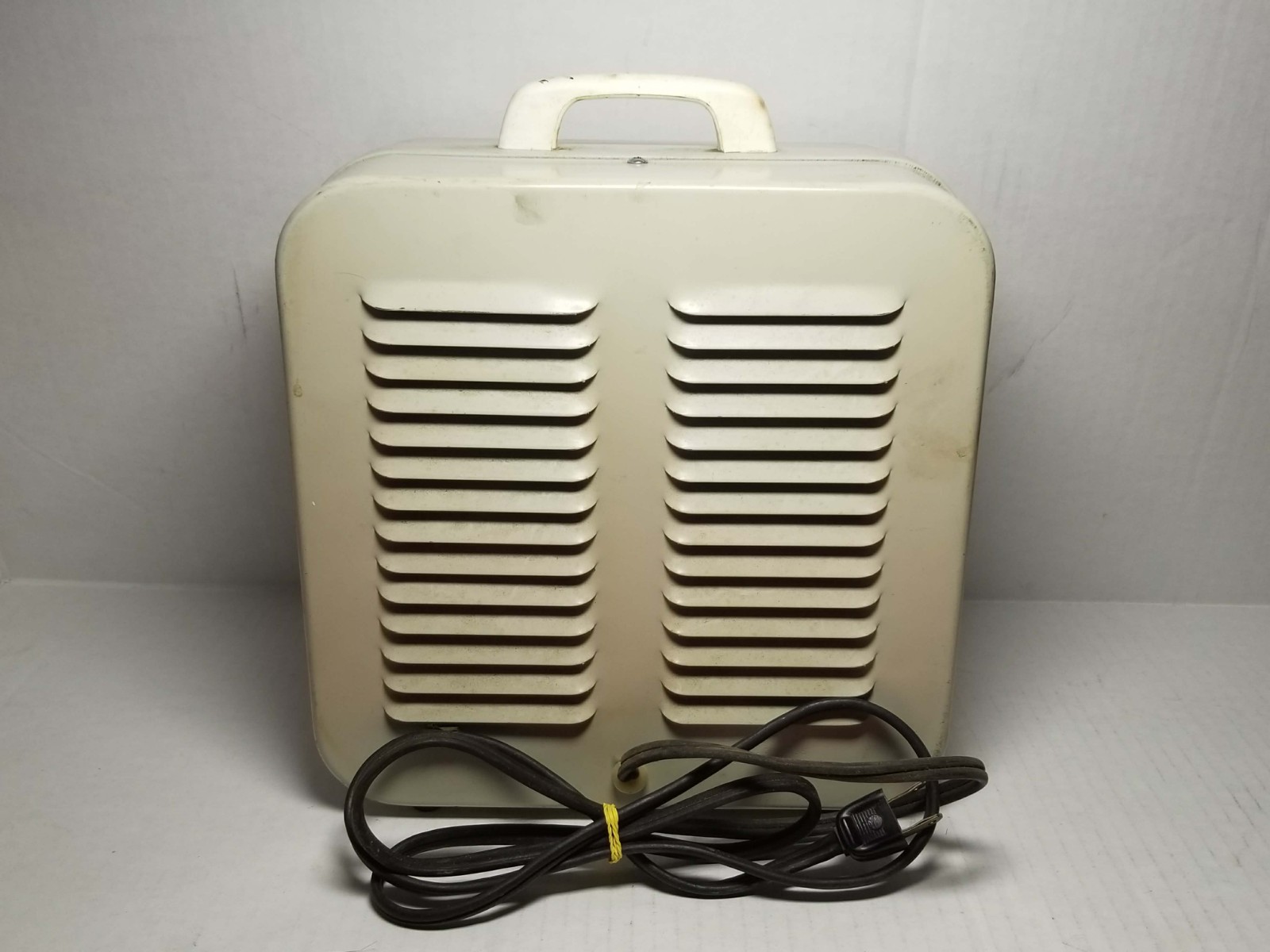 1950’s Gray Supermatic Electric Space Heater In Original Box Works Great!!!