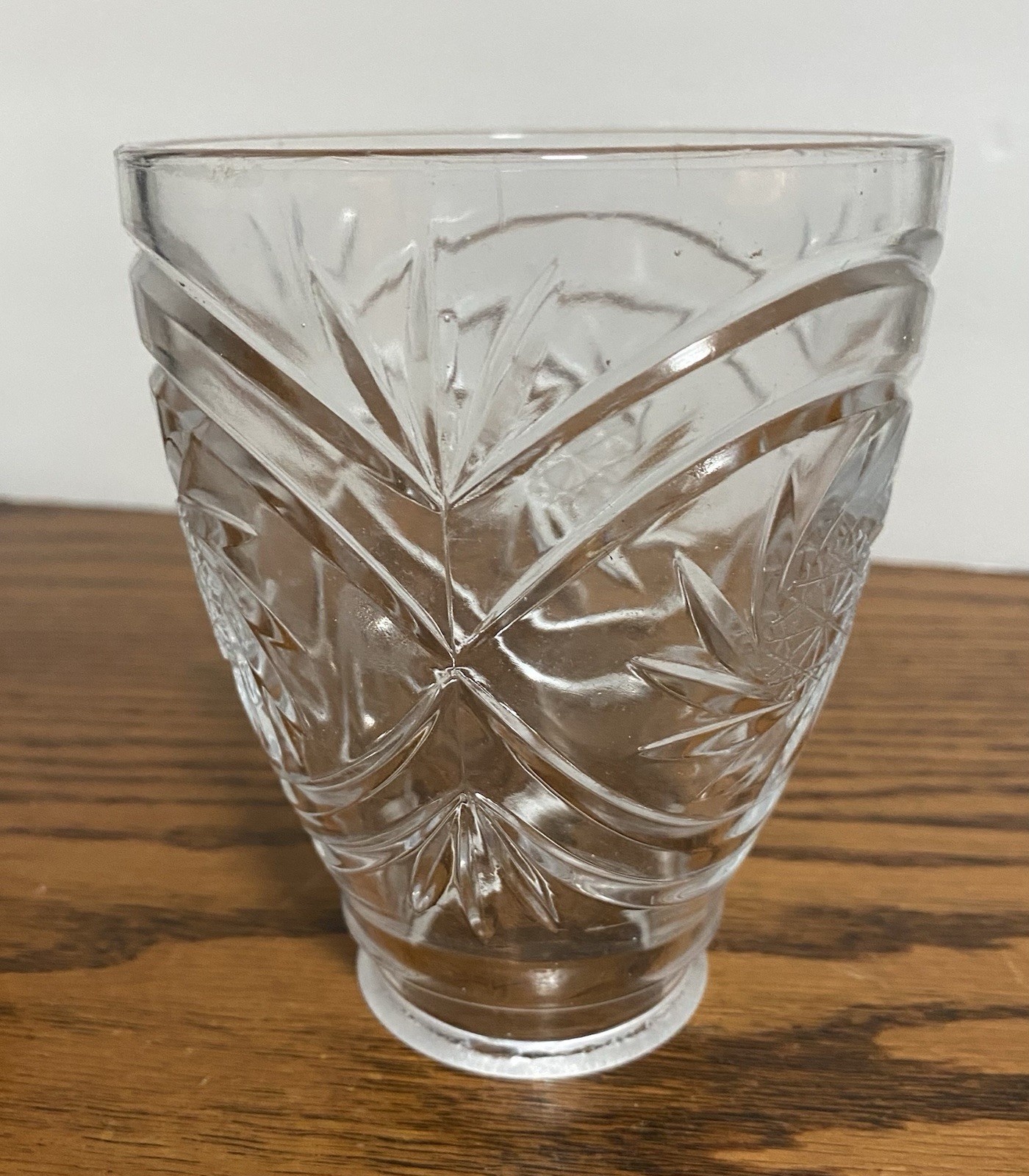 Clear Glass Sunburst Light Lamp Shade 2″ Fitter 4½” Tall 4″ Diameter Opening