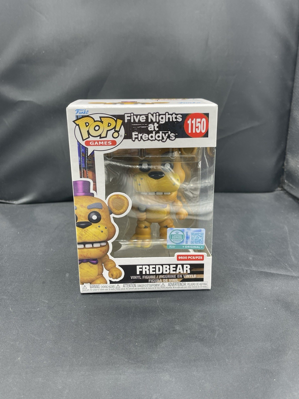Funko Pop Five Nights at Freddy’s Fredbear #1150 Exclusive LE 9500