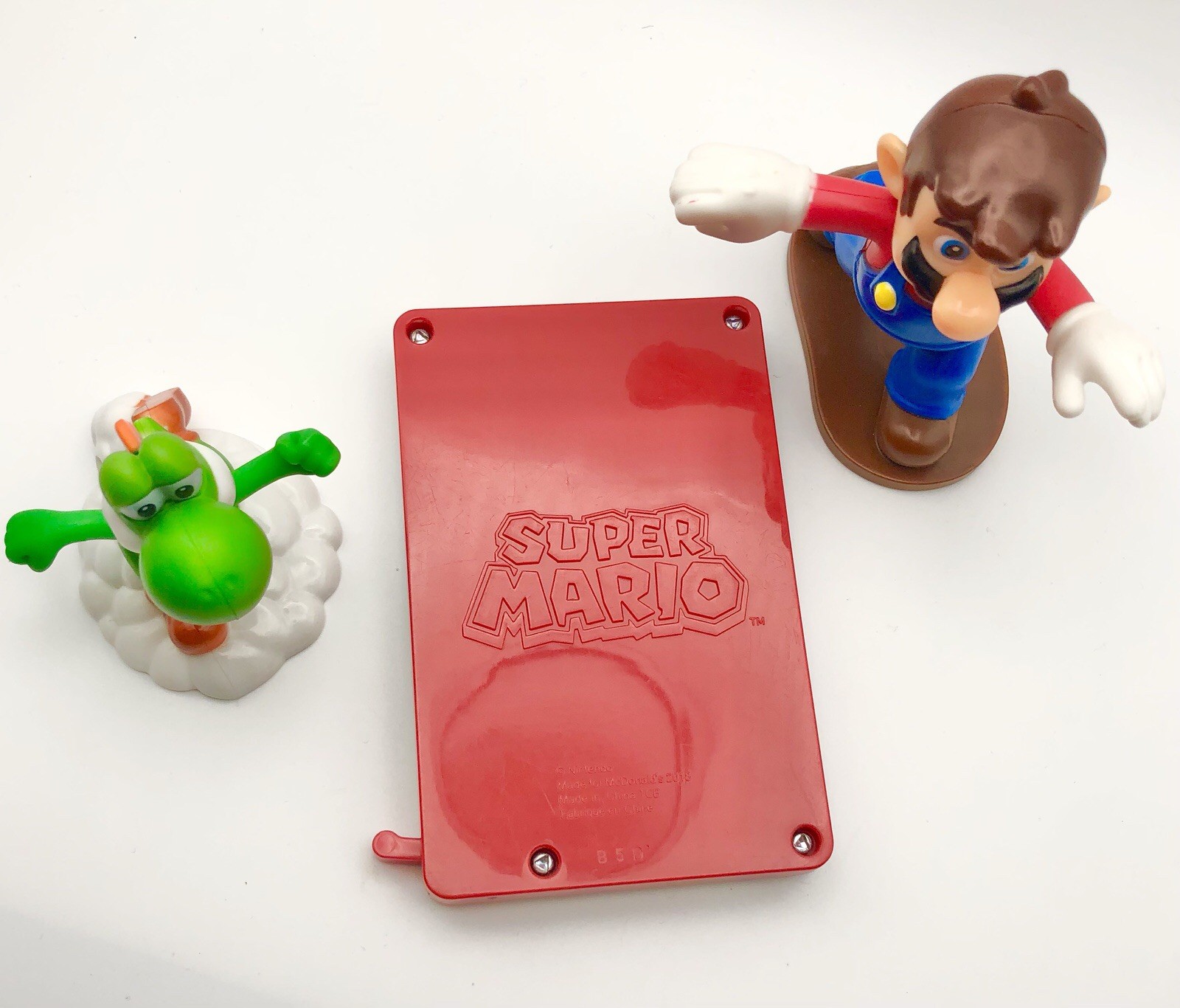 Nintendo Super Mario Brothers McDonald’s Happy Meal Promotional Toy Set Of 3