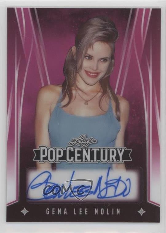 2025 Leaf Metal Pop Century Pink Prismatic 11/15 Gena Lee Nolin #BA-GLN Auto 0c3