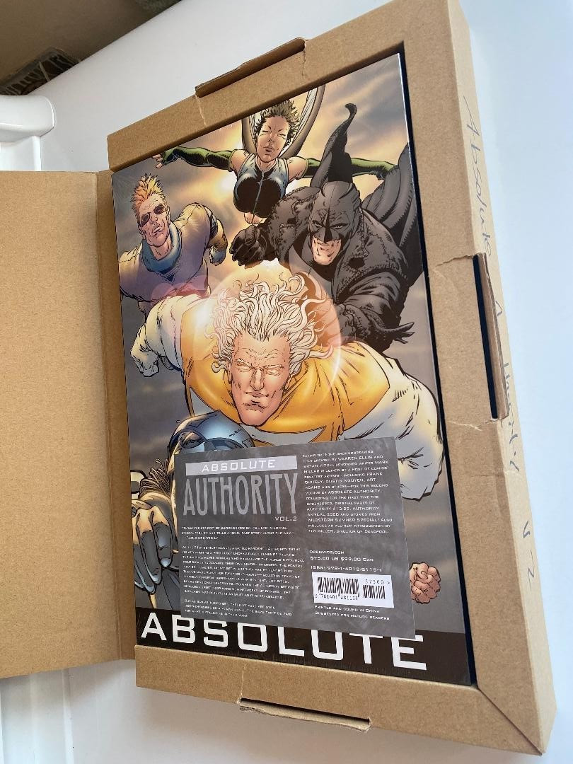 DC Comics, Absolute Authority Vol 2 – 1st Print, Mark Miller, Frank Quitely, NEW