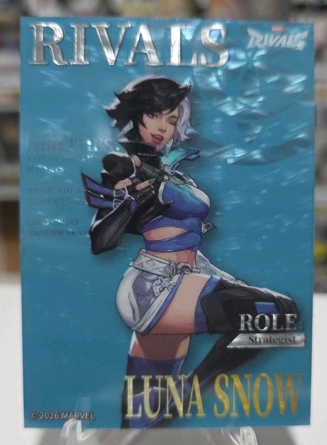 2026 Cardfun Marvel Rivals Eternal Glory Luna Snow #MR-Z-25 Hero Debut