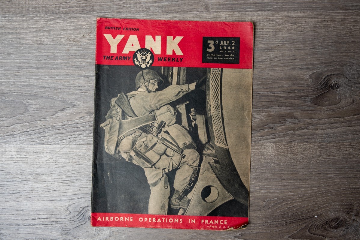 Yank Magazine, the Army Weekly British Edition July 2, 1944 D-Day Normandy