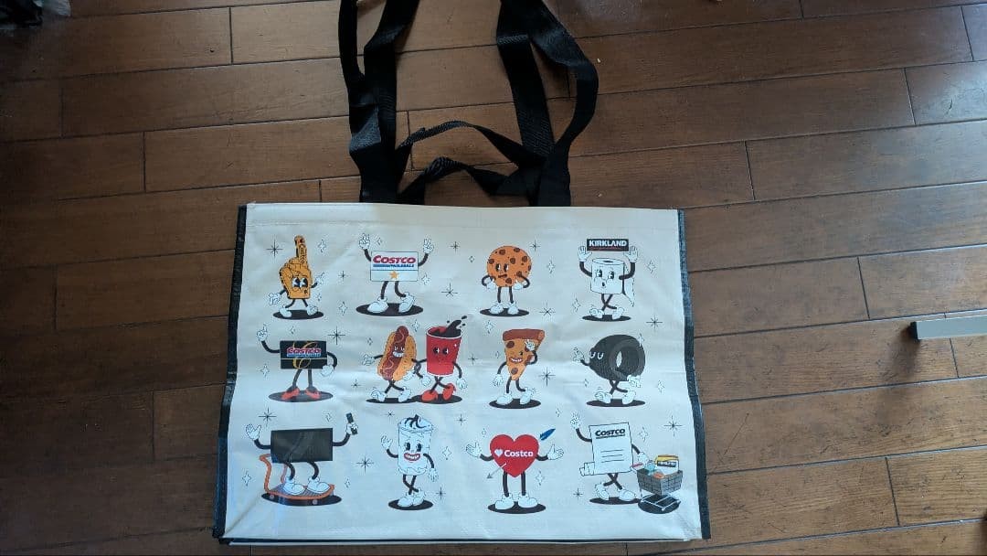 Costco Shopping Bag Character Pattern Rare Ware House Model Limited Edition VHTF